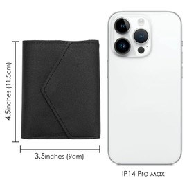 DODAMOUR Bracelet Key Chain Bracelet Purse Tassel Bracelet Credit Card Holder Purse Small Coin Purse for Women (Black), Black, black