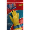 Brillo Basics Reusable Latex Gloves For Cleaning Dishwashing Medium SHIPS