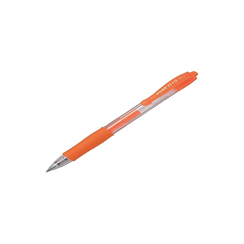 PILOT G2 07 Neon Orange Gel Pen
