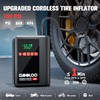 GOOLOO A2 8-in-1 Jump Starter with Air Compressor, 2500A Car