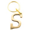 Toss Dice Keychain Brass Letter Keyring Small Tdsm – ABC