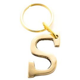 Toss Dice Keychain Brass Letter Keyring Small Tdsm – ABC – Key – Small