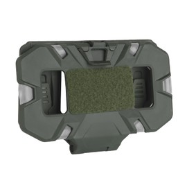 JEIMAI Tactical Phone Holder, Universal Vest Phone Carrier for Screen Size 4.7"-6.7", MOLLE Phone Chest Mount for Airsoft Vest, Plate Carrier (Outer Diameter)