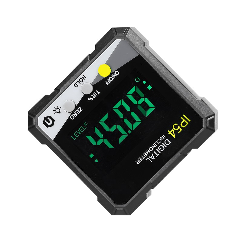 IP54 4*90° Portable Digital Inclinometer LCD Backlight Digital Protractor Slope