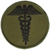 EagleEmblems PM3959 Patch-Medic,Caduceus (Subdued) (3'')