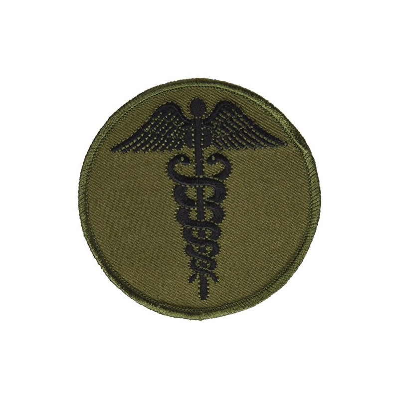 EagleEmblems PM3959 Patch-Medic,Caduceus (Subdued) (3'')