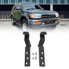 AUTOVIC Ditch Light Mounting Bracket with Bolts & Nuts for
