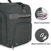 WANDF Travel Duffle Bag 65L Shoes Compartment Foldable Overnight Weekender