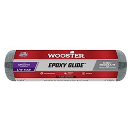 Wooster Brush R232-9 Epoxy Glide Roller Cover, 1/4-Inch Nap, 9-Inch