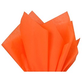 Orange Tissue Paper 20x26"480 Sheet Ream (2 Unit, 1 Pack per Unit.)
