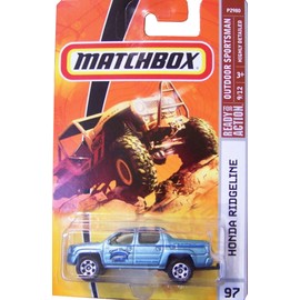 Matchbox Outdoor Sportsman Series #97 Honda Ridgeline Blue 1:64 Scale