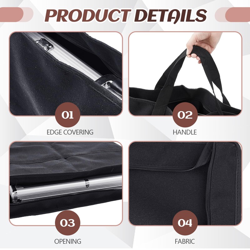 Abbylike 34 x 22 Inch Trade Show Display Case Carry