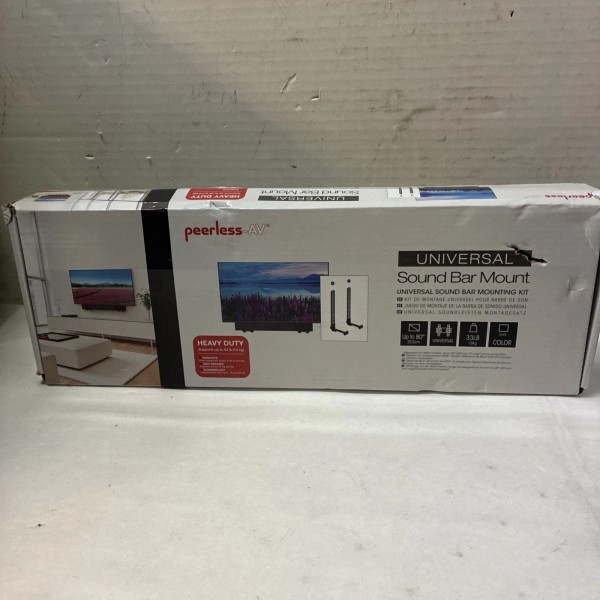 Peerless-Av Acsbr2 Universal Sound Bar Mounting Kit For Up To