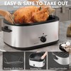 SUNVIVIPRO Roaster Oven 28 Quart, Electric Turkey Roaster with Self-Basting