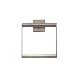 Chiswick Wall Mounted Flexi Fix Towel Ring, Brushed Nickel