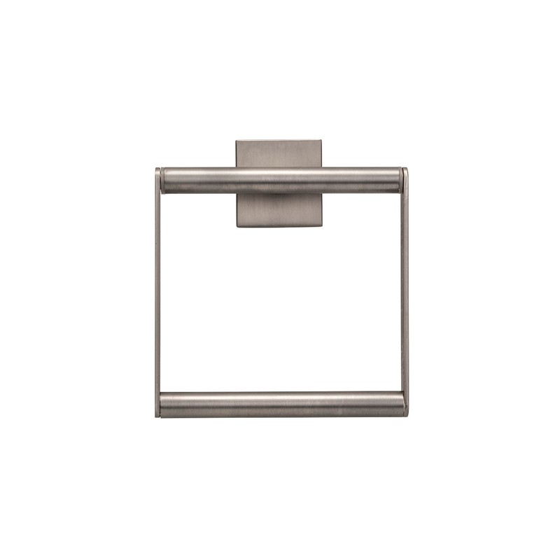 Chiswick Wall Mounted Flexi Fix Towel Ring, Brushed Nickel