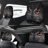 Dujiea 2 Pack Owl Car Headrest Covers, Universal Soft Car