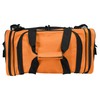 DALIX 17" Duffle Bag Dual Front Mesh Pockets in Orange