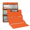Whitecoat Clipboard® Trifold - EMT Edition (Orange, Trifold)