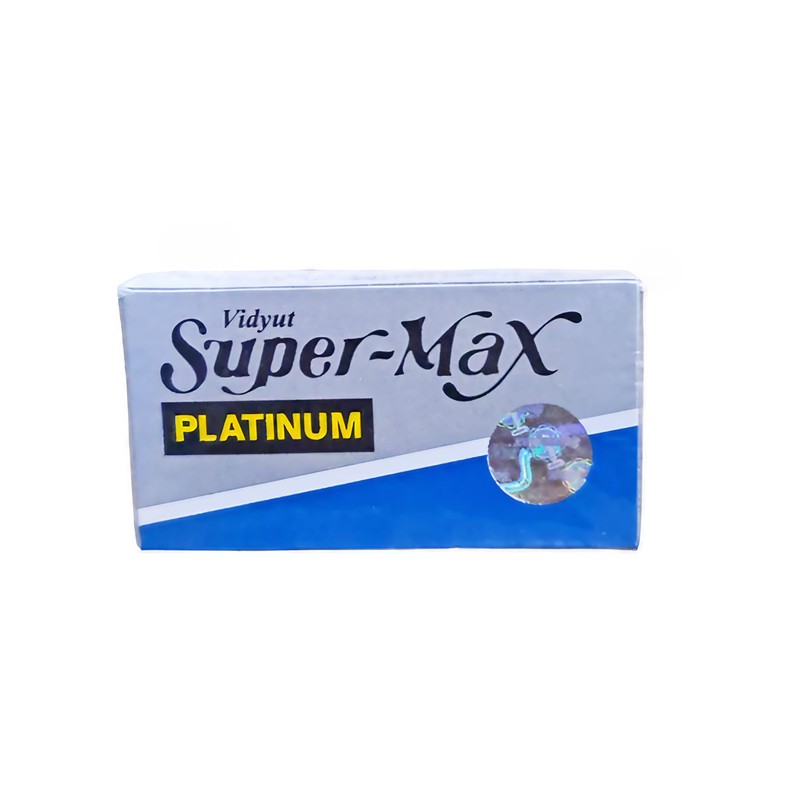 Razor Blades Club 100 Supermax Platinum Razor Blades