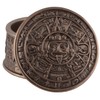 Veronese Aztec Solar Calendar with Lid Bronzed