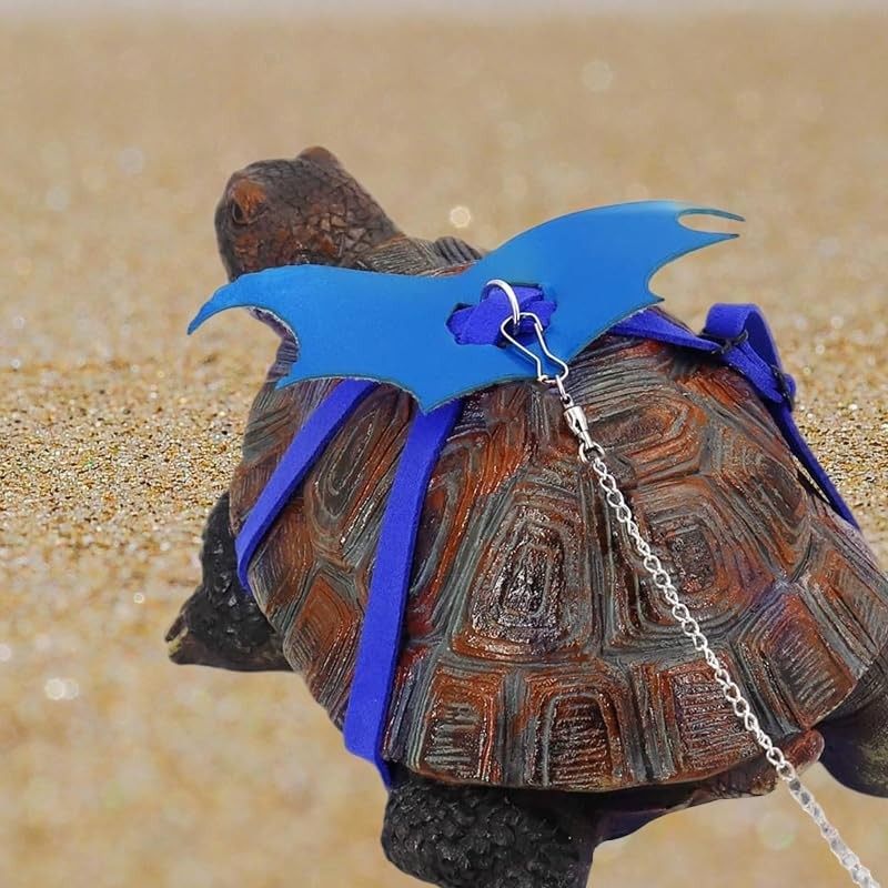Turtle Harness and Leash with Wings- Harness Strap Chest Collar