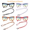 QINGZHE 6Pcs Women Eyeglass Strap Chains Anti-slip Eye Glasses Holder