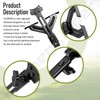 DNP618 Router Edge Guide for DEWALT DCW600B 20V Max XR