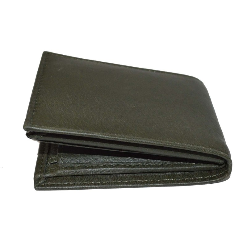 LB LEATHERBOSS Boys Slim Compact Flap Id and Coin Pocket