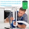 Pipe Reamer Tool, 50 × 65mm Green Aluminum Alloy Deburring
