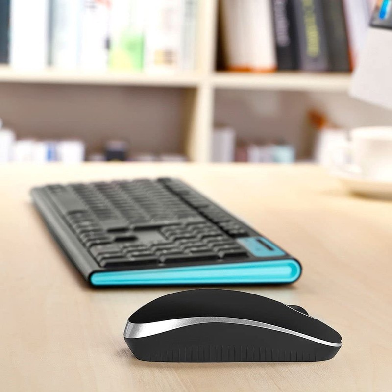 Wireless Mouse, Vssoplor 2.4G Slim Portable Computer Mice with Nano