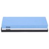 Knife Sharpener Stone Kitchen Household DoubleSided Whetstone with Base 2000