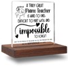 Piano Teacher Gifts, Piano Teacher Office Decor, Piano Teacher Gifts