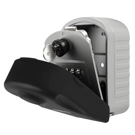 NBYT Portable Combination Lock keybox, Forgotten Code can be Found,for House Keys Key Hiders to Hide a Key Outside,Waterproof Key Safe Storage Lock Box