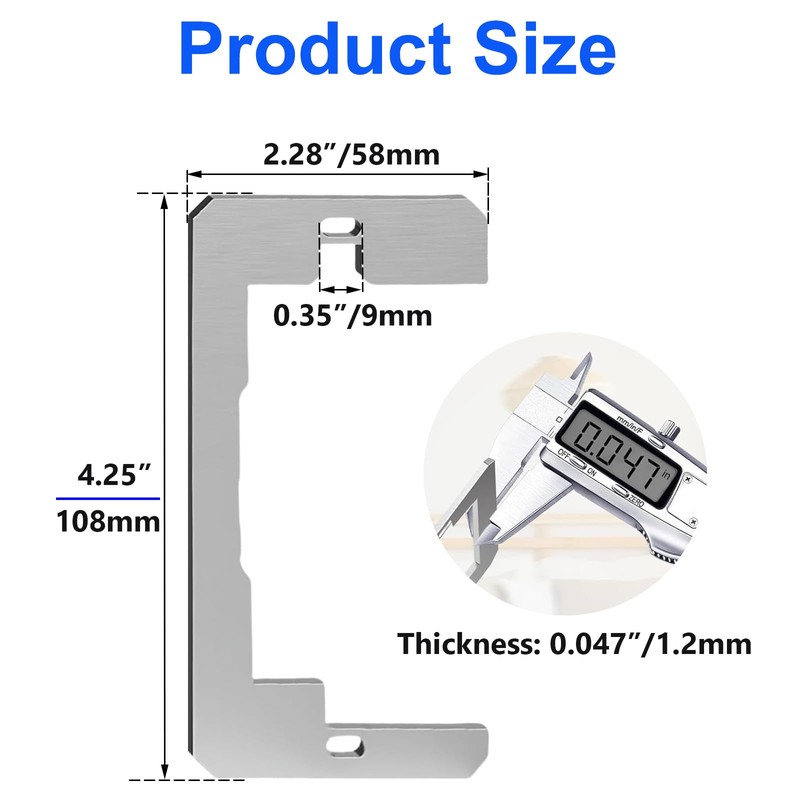 KONEWONG Wall Plate Spacer, 3 Pcs Outlet Spacers for Electrical