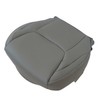 FZJDSD Gray Driver Side Bottom Microfiber Leather Replacement Seat Cover