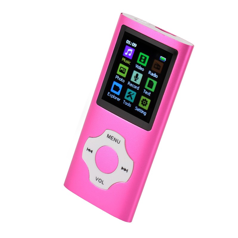 MP3 Player HiFi Lossless Rechargeable 1.8in TFT Screen Portable Music