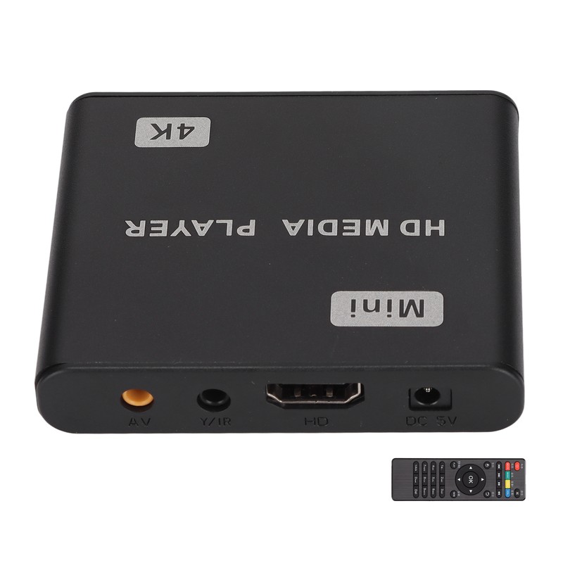 4K HD Media Player Mini Streaming Media Player with Remote
