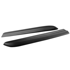 Rear Bumper Lip Aprons Compatible With 2012-2014 Dodge Charger | PP Polypropylene Matte Black Valences Spats Apron Splitter Diffuser Canard by IKON MOTORSPORTS