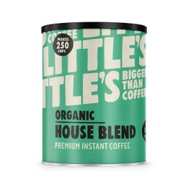 Little's Instant Coffee - Organic Coffee Instant, Deliciously Smooth, Light and Uplifting Premium Freeze Dried Littles Coffee Powder - Perfect for Latte or Iced Coffee - 500g Tin
