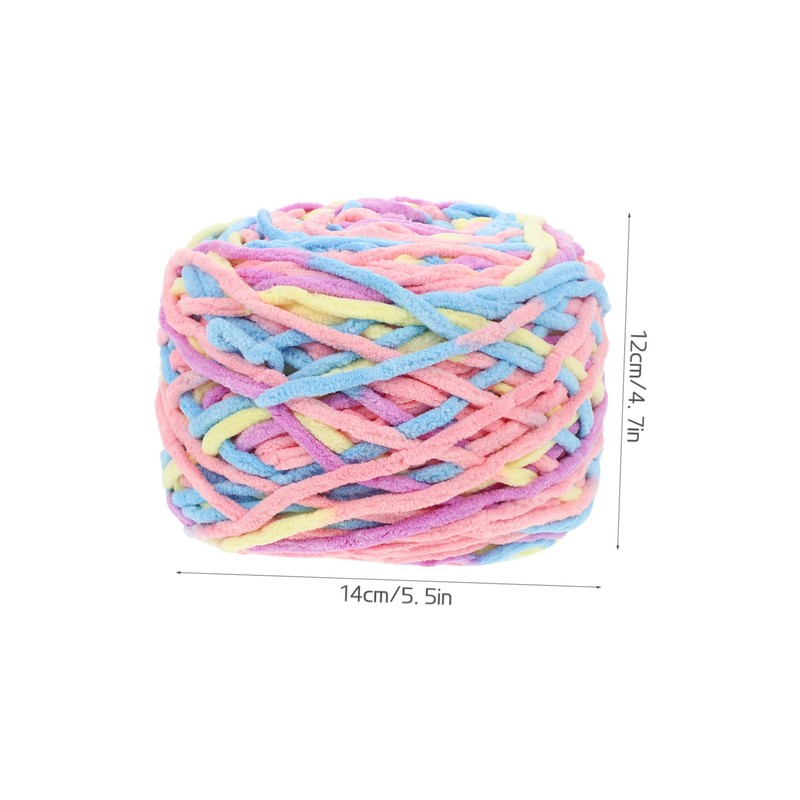 OHPHCALL 1 Roll Multi Function Crochet Yarn for Knitting Soft