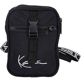 Karl Kani Signature Block Messenger Bag, black