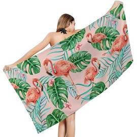 Toalla de Playa de Microfibra sin Arena, de Secado rápido, superabsorbente, Ligera, Fina, de Gran tamaño, para Viajes, Piscina, natación, Camping, Yoga, Gimnasio, Deportes, niñas, Mujeres