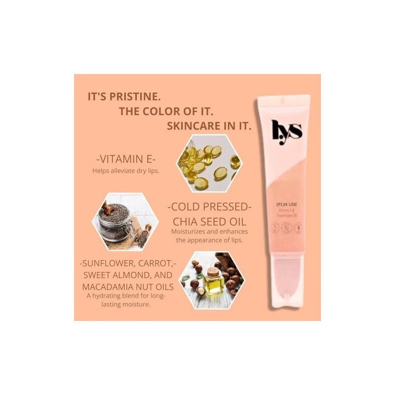 LYS BEAUTY Speak Love Glossy Lip Treatment Oil