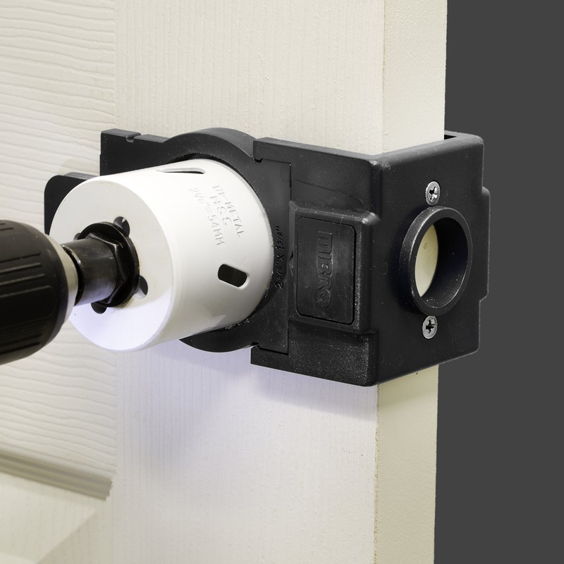 MIBRO 300691 Bi-Metal Door Lock and Deadbolt Installation Kit for