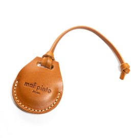 maf pinto air tag case cover protective leather genuine leather made in Japan (01. light brown, case full cover)
