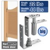 SKMYL Cafe Door Hinges, Saloon Door Hardware, Double Action Door