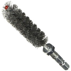 TRUSCO TB-6803 Hexagonal Shaft Screw Brush Wire Φ0.6 inches (16 mm) Wire Diameter 0.2 inches (0.2 mm)
