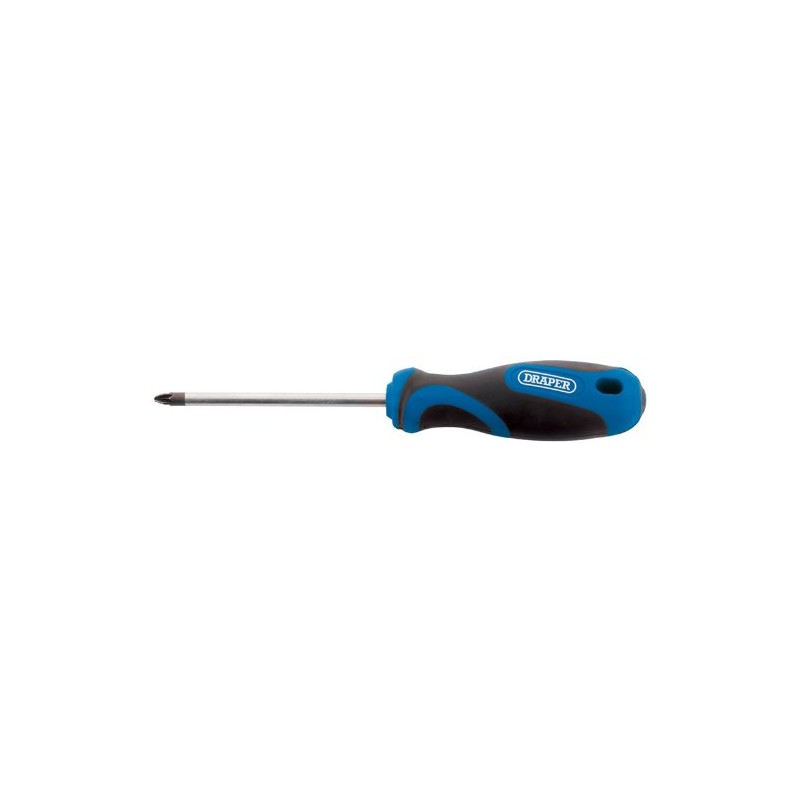 Draper No.2 100mm PZ TYPE Soft Grip Screwdriver | Manual