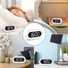 Newest Digital LED Alarm Clock with Smart Night Light, Electronic